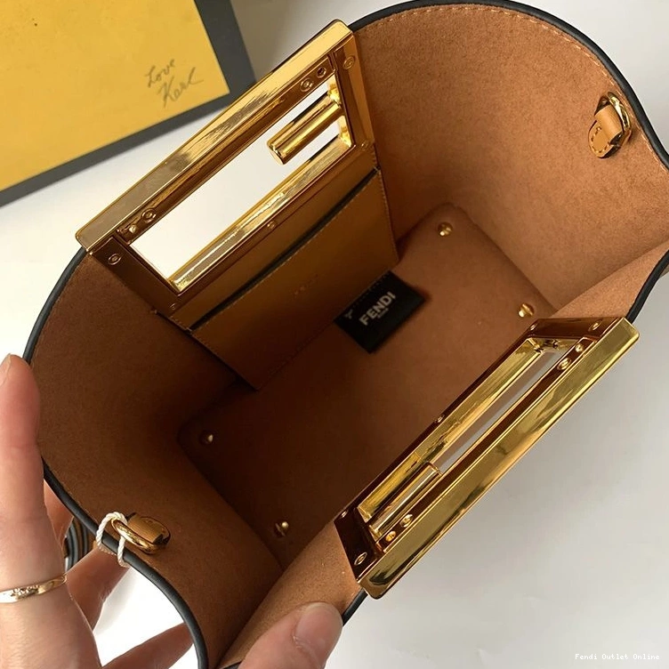 Cheap In Leather Fendi Bag Brown Small Way Calf 0717